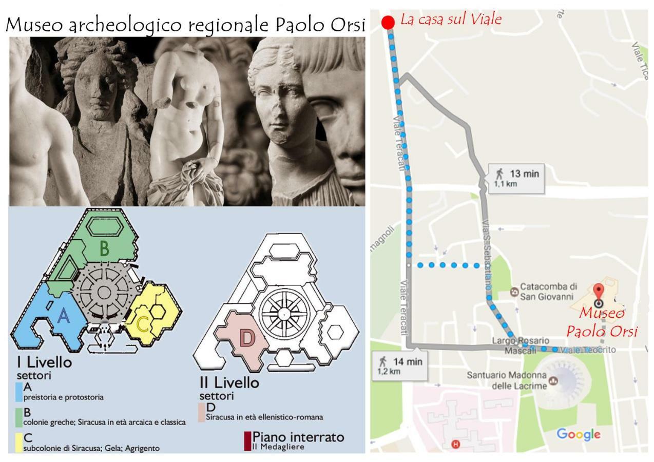 Appartamento La Casa sul Viale Syracuse Esterno foto