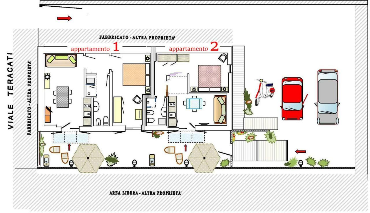Appartamento La Casa sul Viale Syracuse Esterno foto