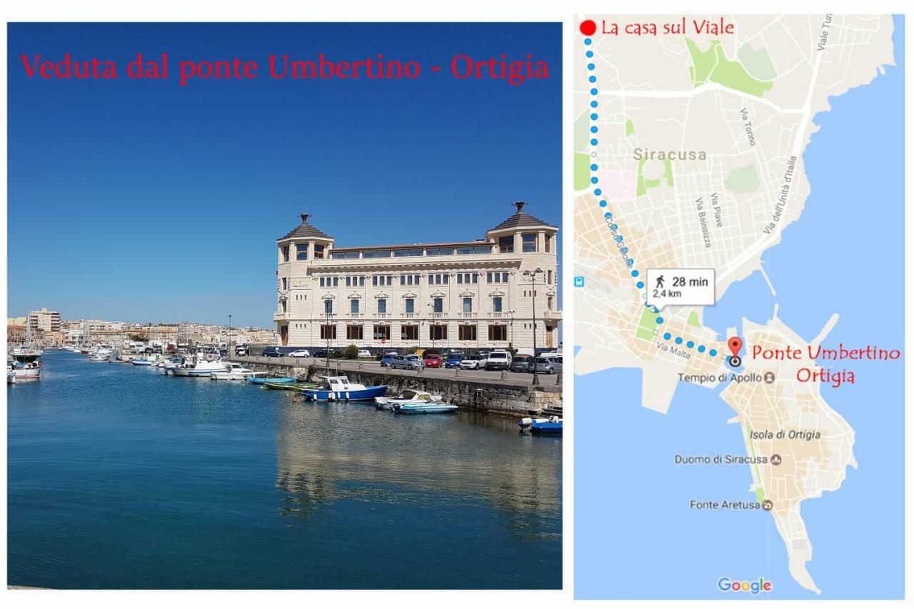 Appartamento La Casa sul Viale Syracuse Esterno foto