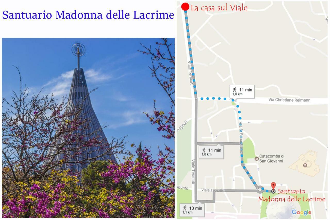 Appartamento La Casa sul Viale Syracuse Esterno foto