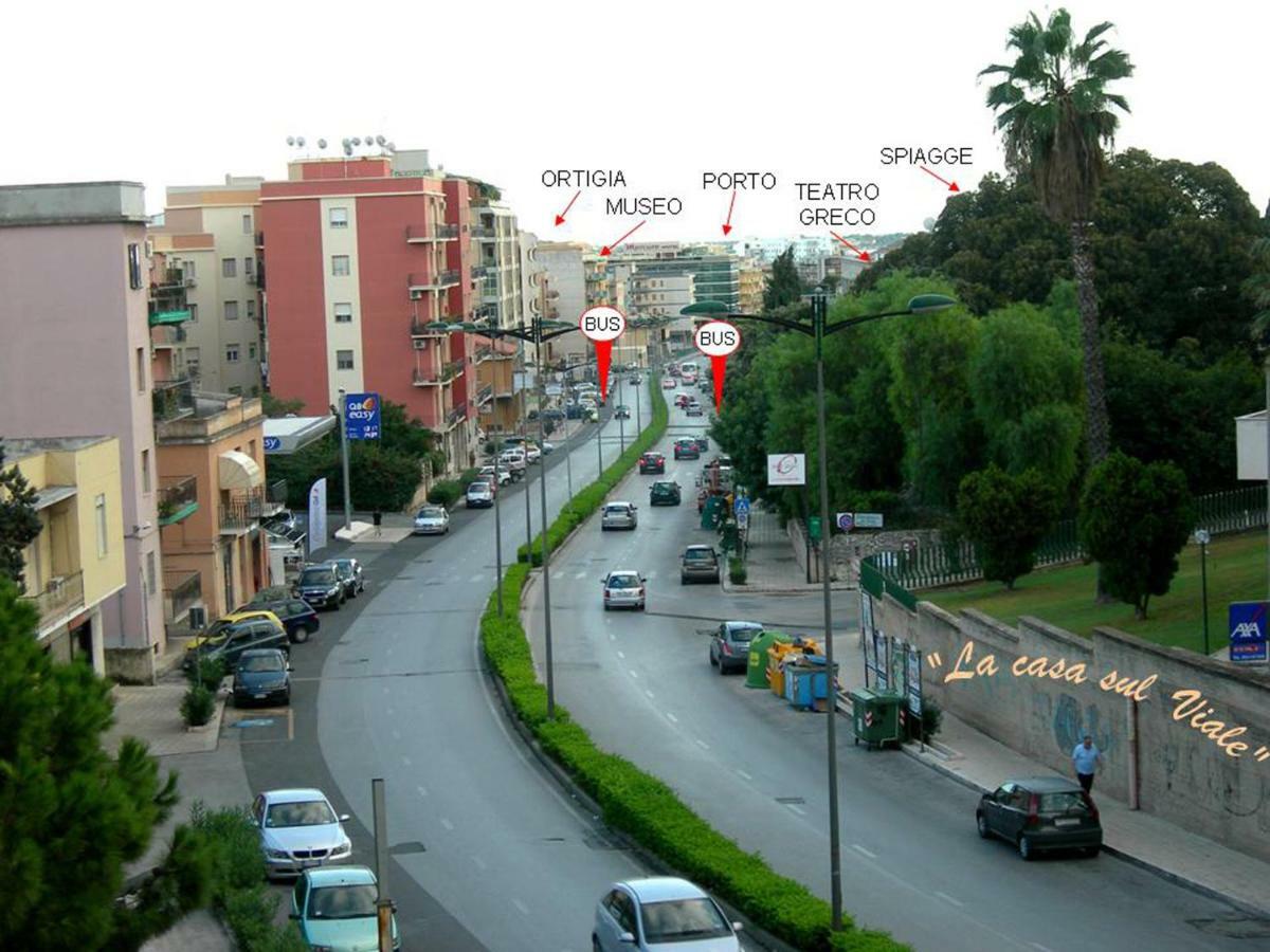 Appartamento La Casa sul Viale Syracuse Esterno foto
